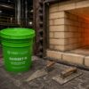 Mortero refractario SAIR SET M para colocación de ladrillos en hornos industriales